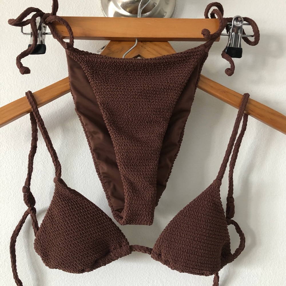 LA Hearts Scrunch Bikini Set XXS